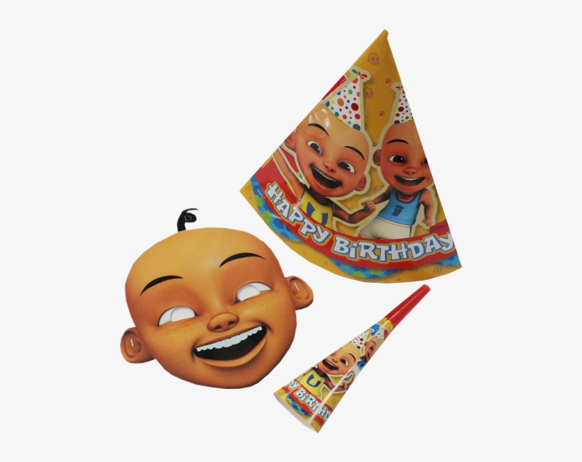 Set Upin Partypack - Cartoon, transparent png #6061267