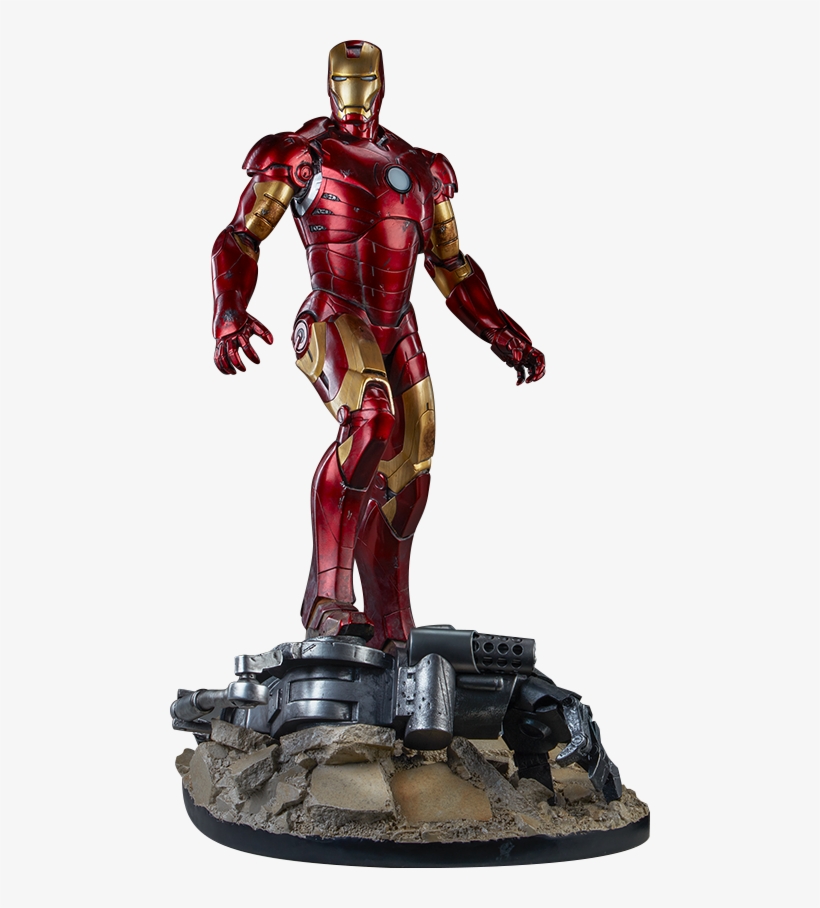 Iron Man Mark Iii Maquette - Iron Man Mark Iii, transparent png #6061313