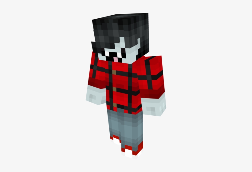 Dpsquspng - Marshall Lee Adventure Time Minecraft Skin, transparent png #6061478