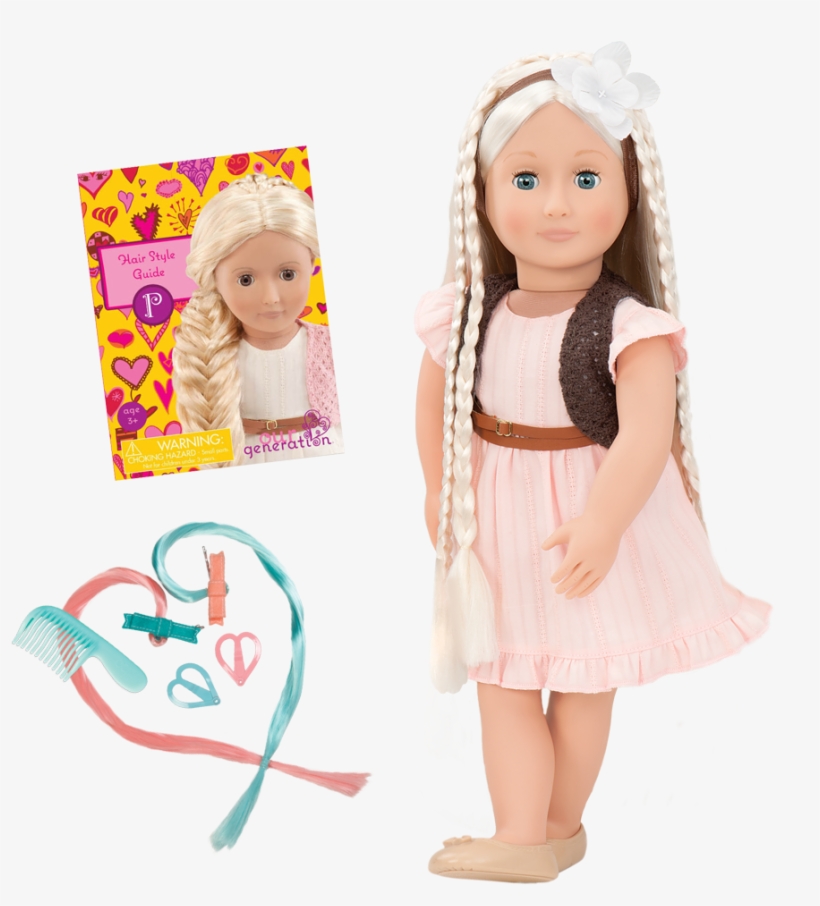 Penny 18-inch Hairplay Doll - Our Generation Hair Play Doll, transparent png #6061579