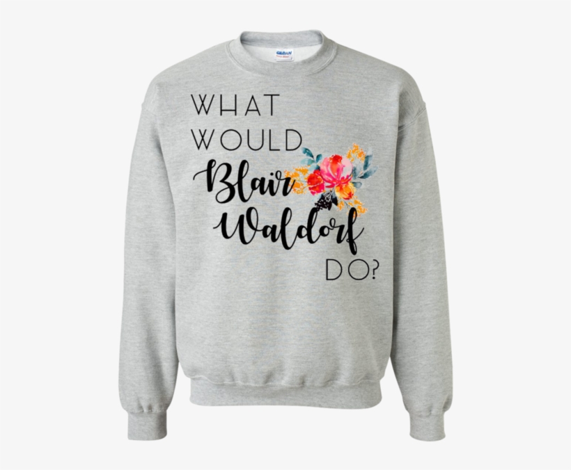 What Would Blair Waldorf Do - Lips Crewneck Black Lipstick Kiss Sweater Valentine's, transparent png #6062481
