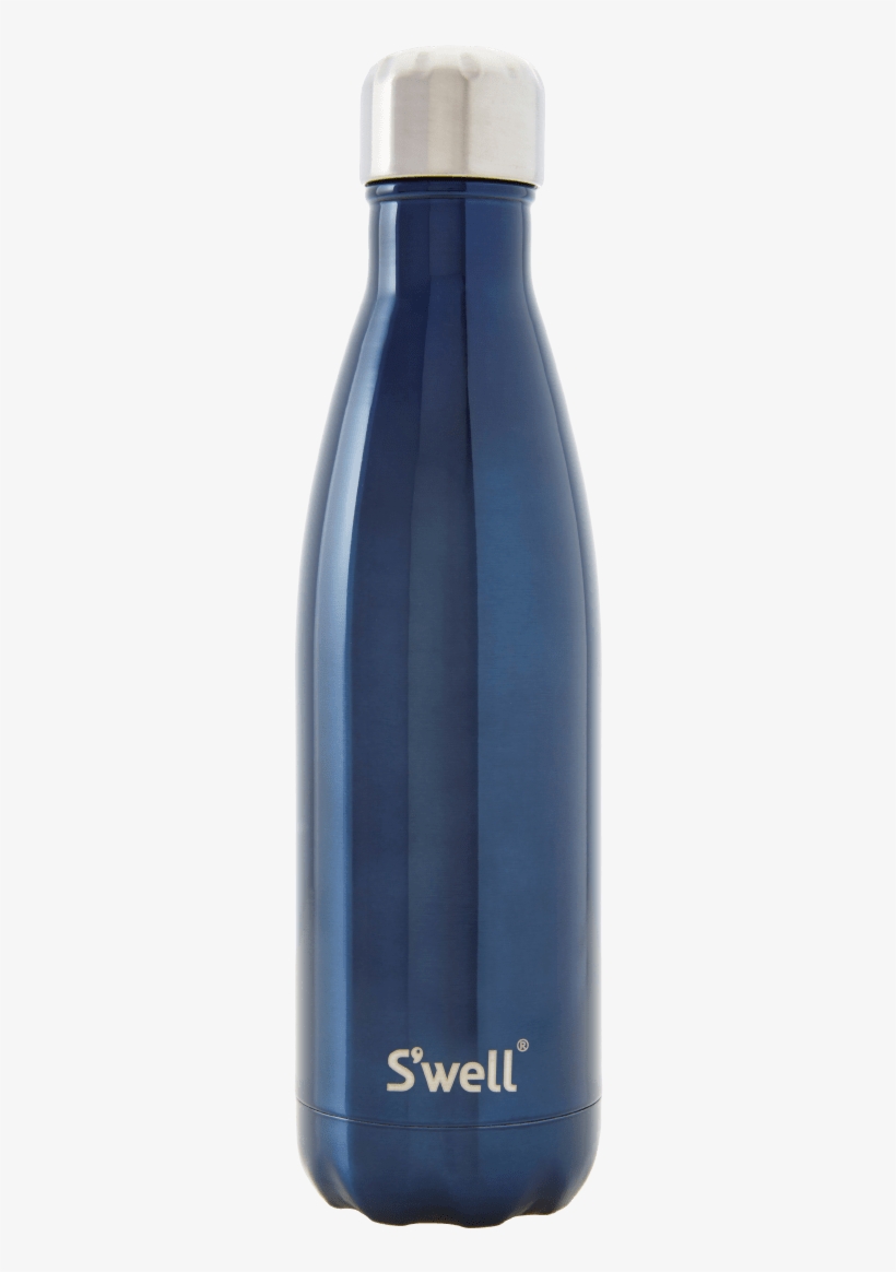 Blue Suede Shimmer - S'well 17oz Shimmer (midnight Black), transparent png #6062694