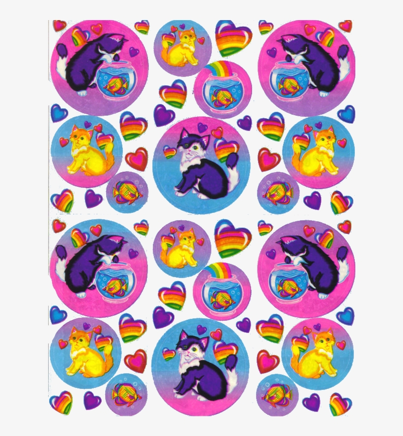 Lisa Frank - Lisa Frank Sticker Book ~ Over 1200 Stickers, transparent png #6062812
