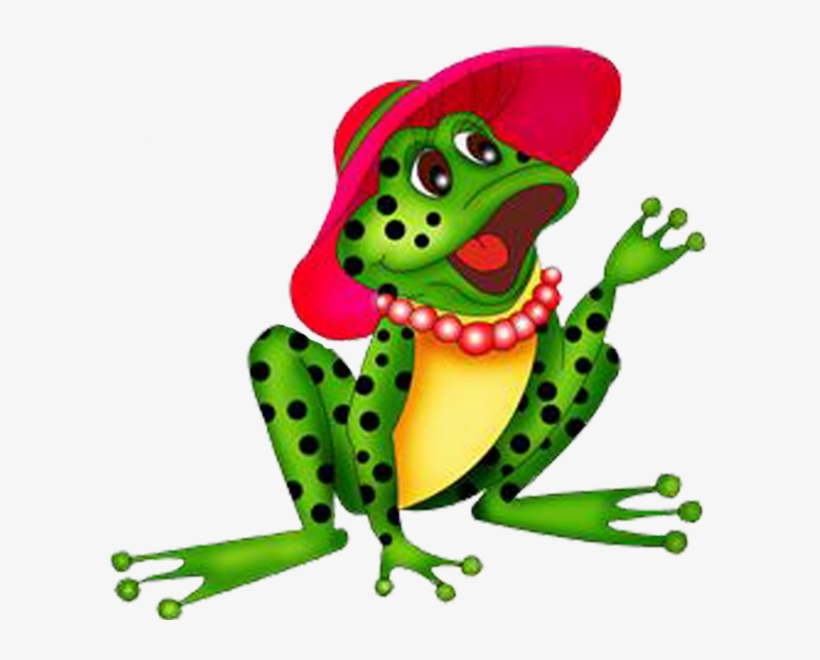 Tubes Grenouilles - Funny Frog Clipart, transparent png #6063140