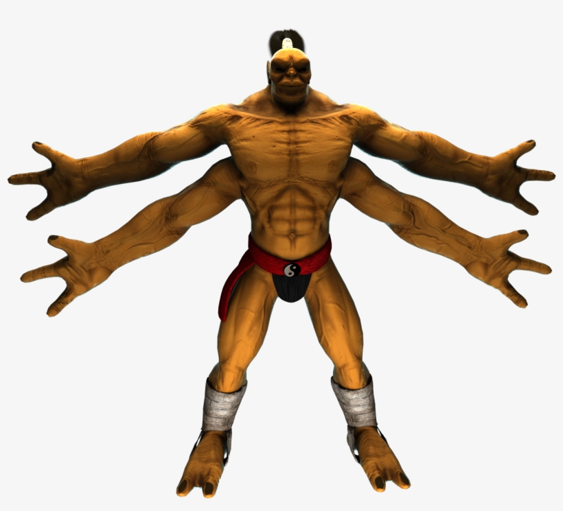 Ok This Kind Of Represents The Best I Can Get It - Mortal Kombat Goro Obj, transparent png #6063385