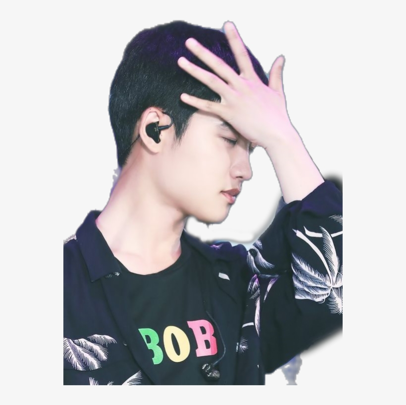 Report Abuse - Kyungsoo Lotte Concert 2018, transparent png #6063481