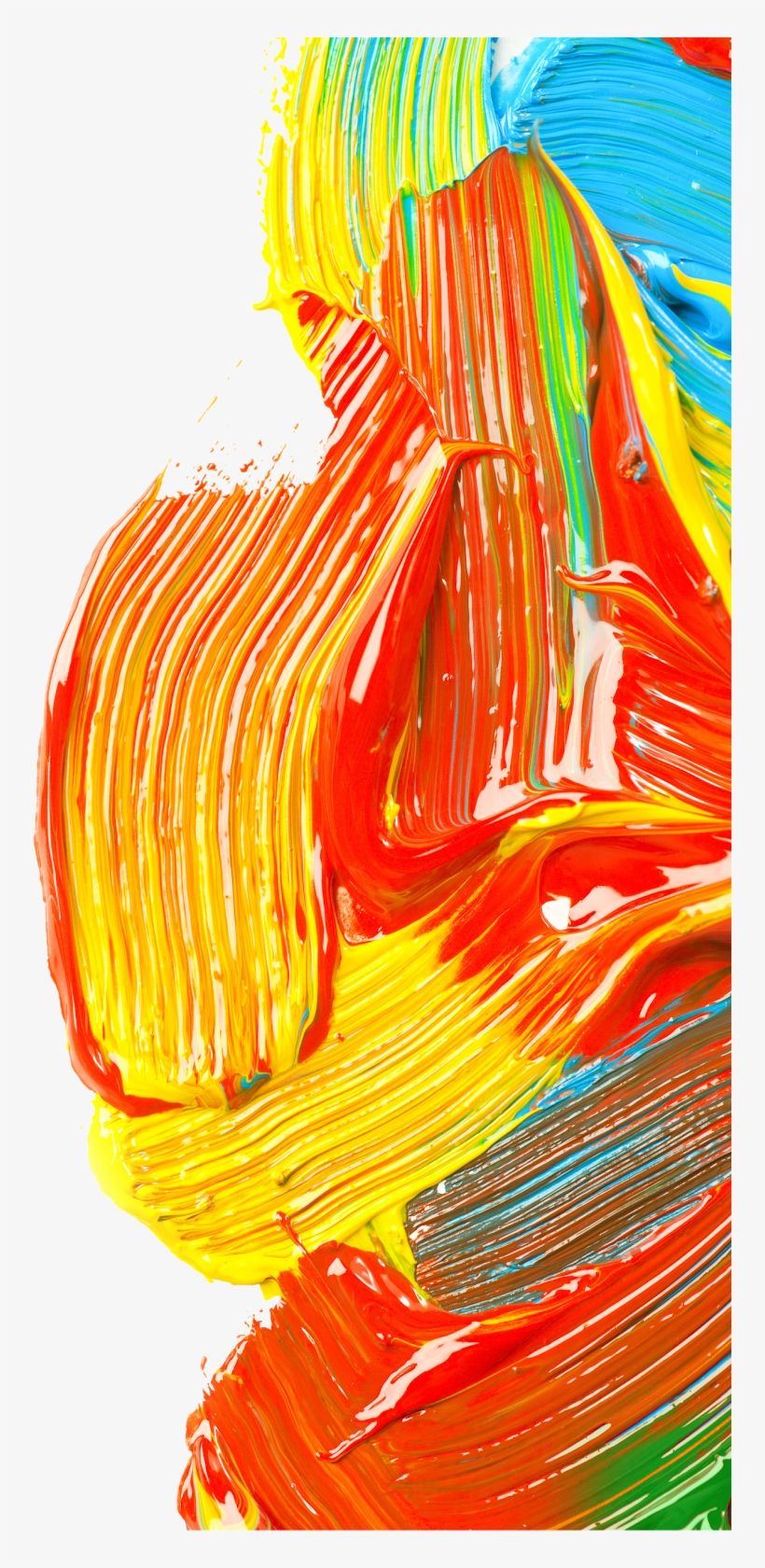 Publicat De Eu Ciresica La - 6pcs Set Nylon Paint Brushes Oil Watercolor Artist, transparent png #6063593