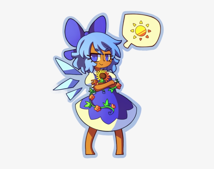 Cirno Tan, transparent png #6064217