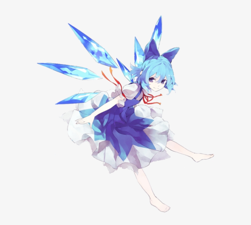 Cirno Render - Touhou Cirno Png, transparent png #6064324