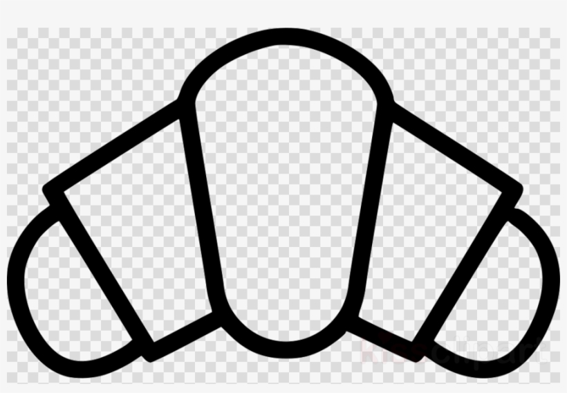 Croissant Clipart Croissant Cafe Breakfast - Clip Art, transparent png #6064734