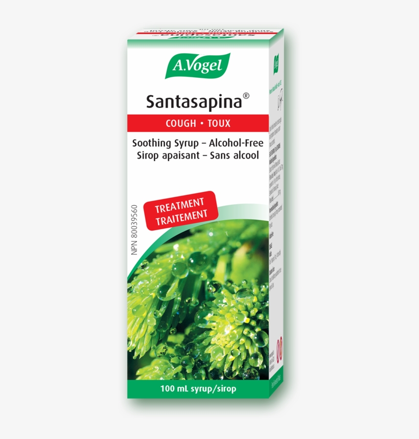 Soothing Cough Syrup - Vogel Santasapina Cough Treatment Syrup 100ml, transparent png #6064953