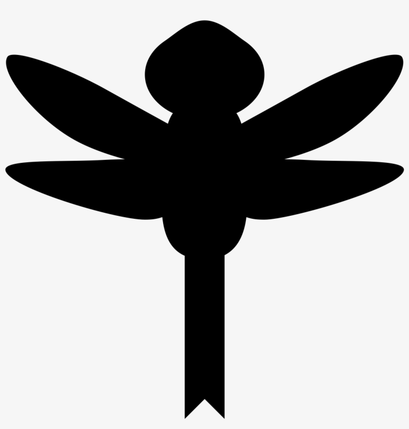 This Is An Icon Depicting A Dragonfly With The Image - Dragonfly, transparent png #6065106