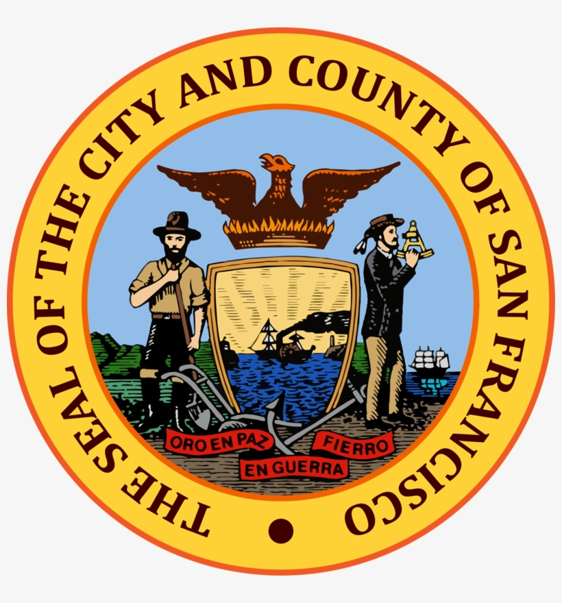 City And County Of San Francisco - Seal Of The City Of San Francisco, transparent png #6065295
