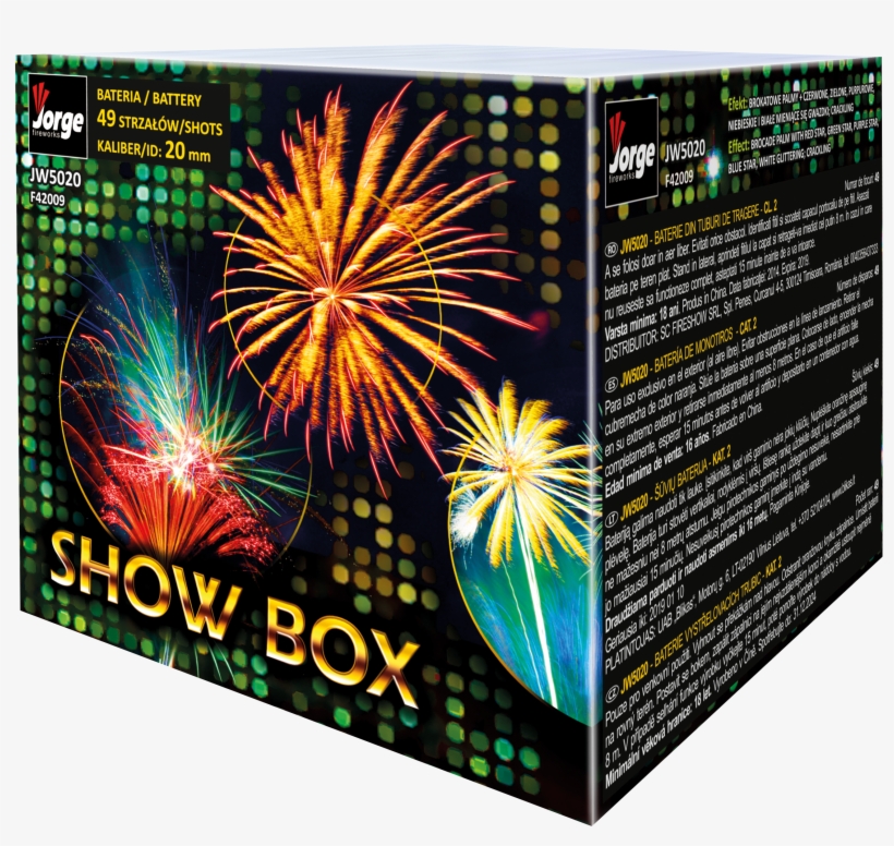 Showbox - Fireworks, transparent png #6066028