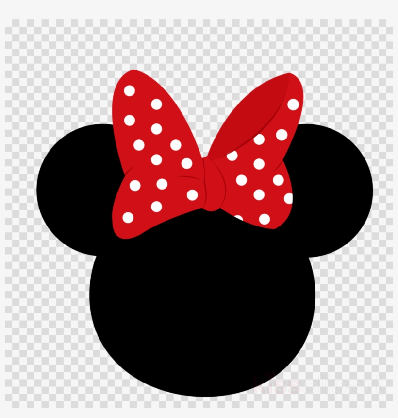 Minnie Mouse Head Clipart Minnie Mouse Mickey Mouse - Minnie Mouse Ears, transparent png #6066030