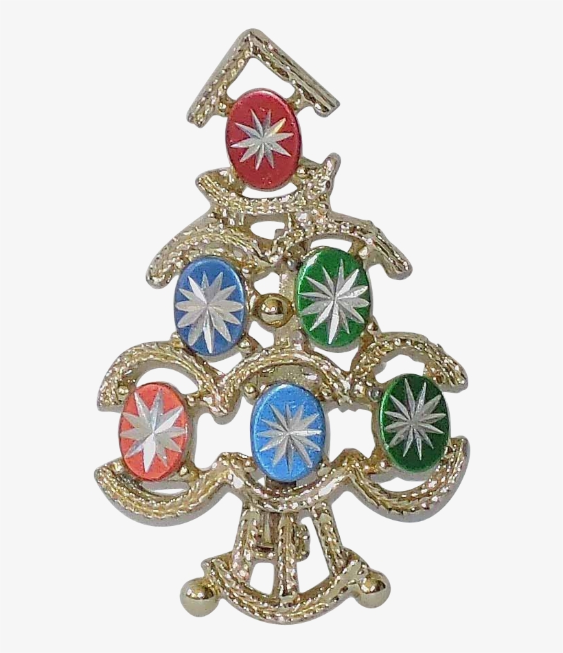 Gold Crown 1960's Metallic Starburst Christmas Tree - Christmas Tree, transparent png #6066031