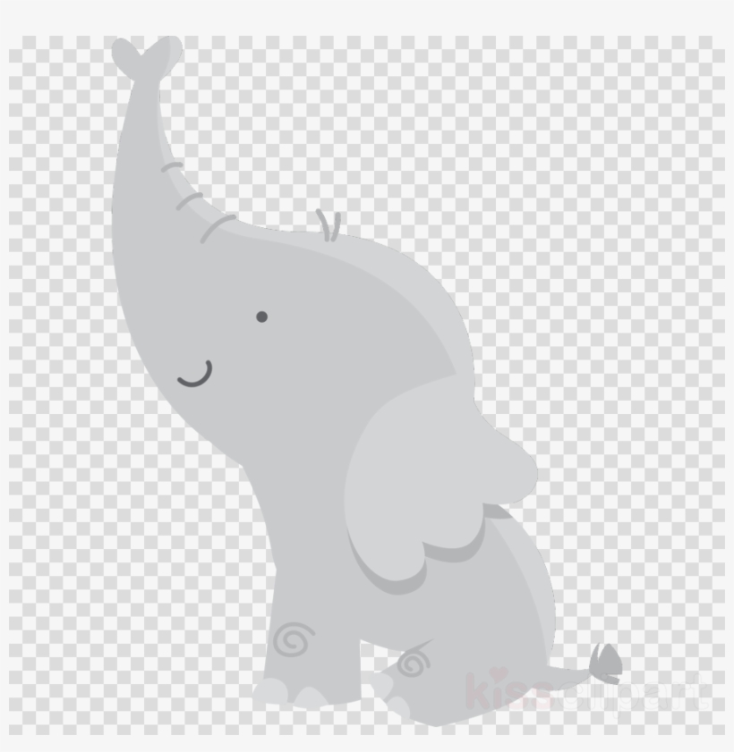 Baby Elephant Clipart Infant Elephants Clip Art - Baby Shower Elephant Clipart, transparent png #6067420