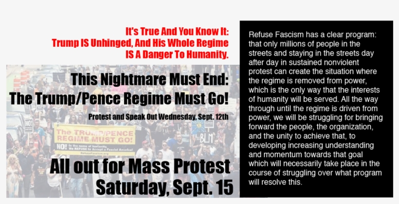 Org/2018/09/09/andy Zee Trump Is Unhinged And His Whole - Poster, transparent png #6068406