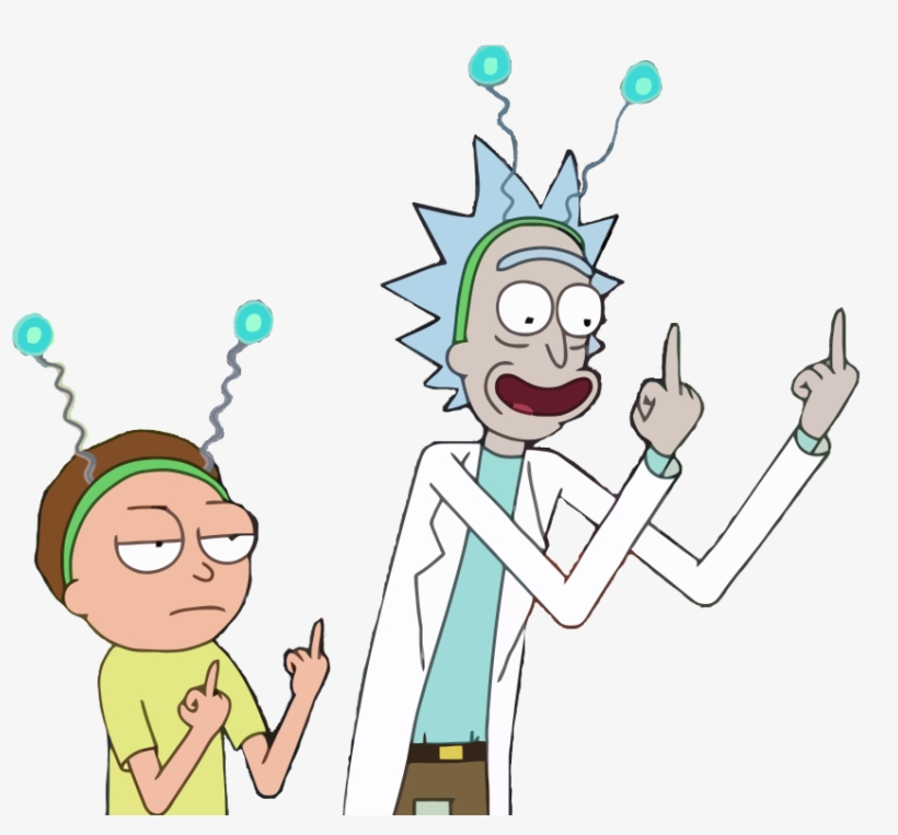 Buy 'rick And Morty' By Kappaor As A Sticker, Iphone - Rick Sanchez Peace Among Worlds, transparent png #6068481