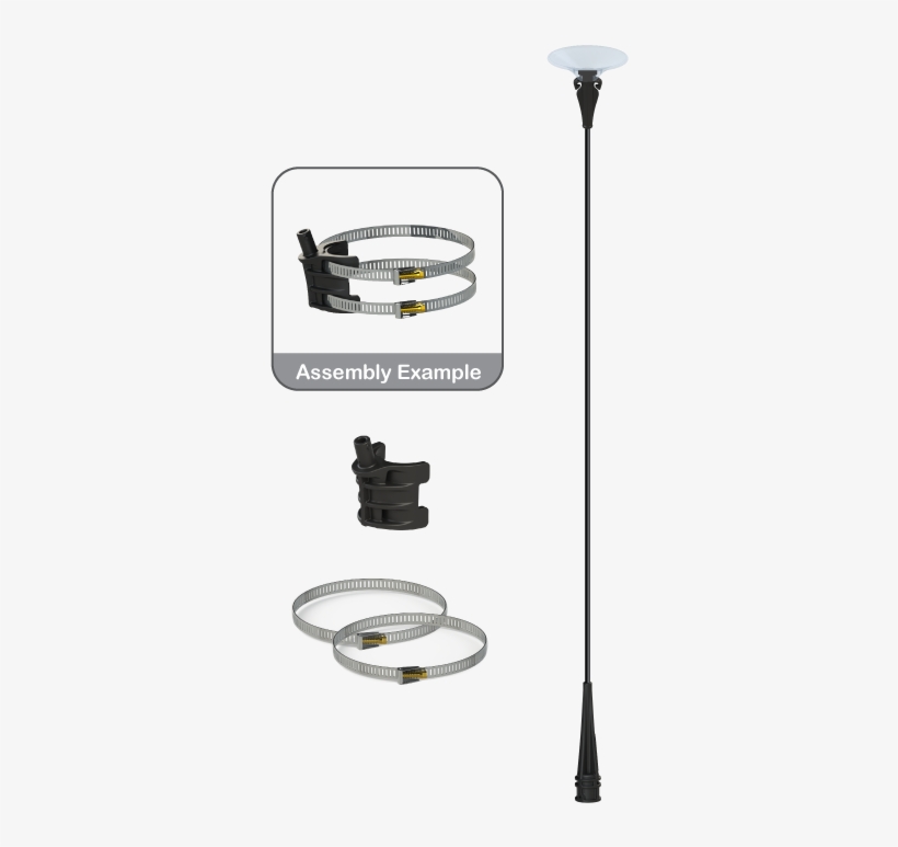 Reusable Vinyl Balloon Light Pole Kit - Street Light, transparent png #6069042