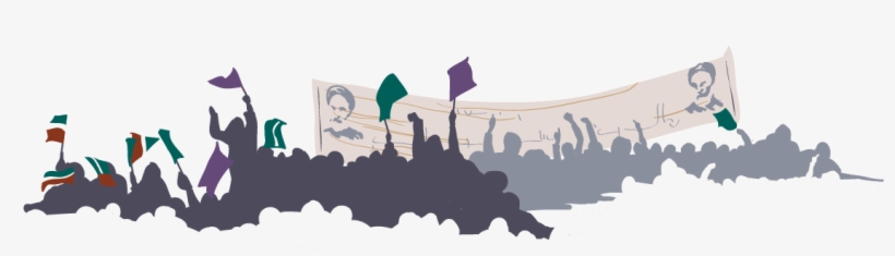 Contenders Illustration - Iranian Revolution Transparent, transparent png #6069847