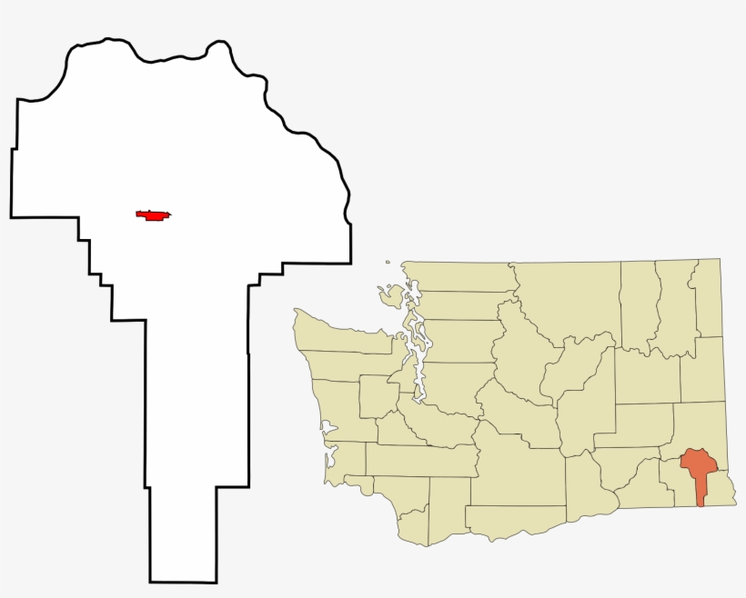 File Garfield County Washington Incorporated And Unincorporated - Garfield County Washington, transparent png #6070592