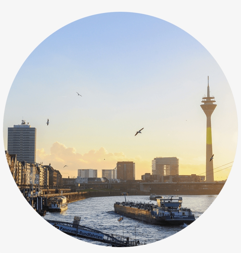 Dusseldorf - Rheinturm Düsseldorf, transparent png #6071708