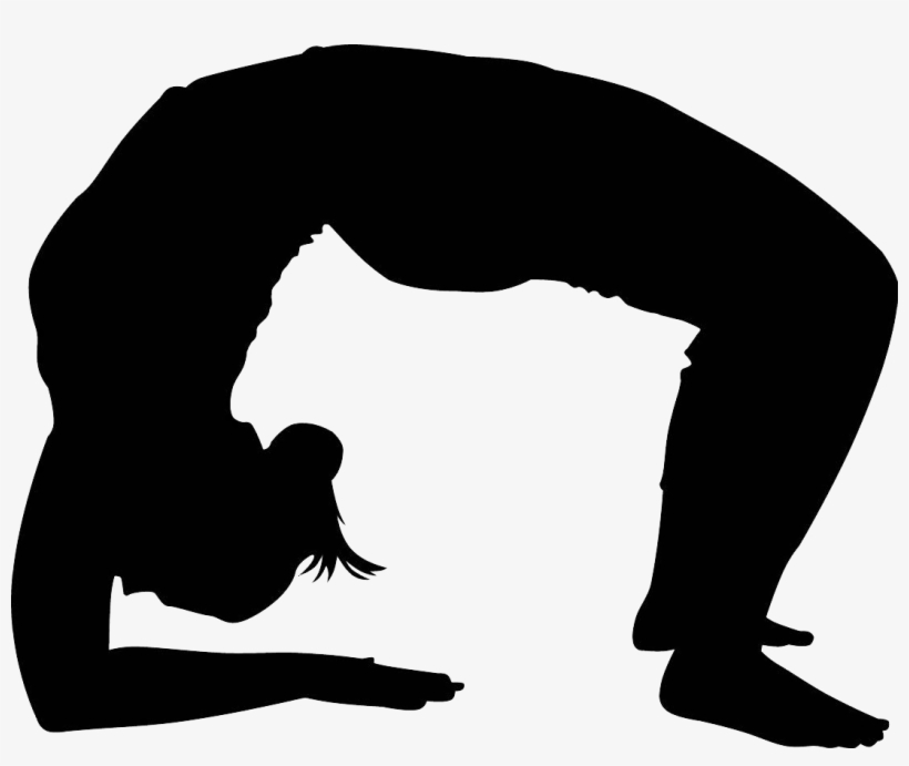 Yoga Silhouette, transparent png #6071860