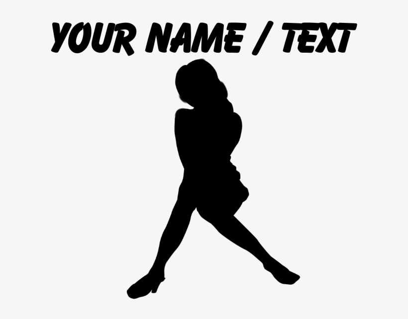 Custom Pin Up Girl Silhouette Classic Thong - Lion With American Flag, transparent png #6076555