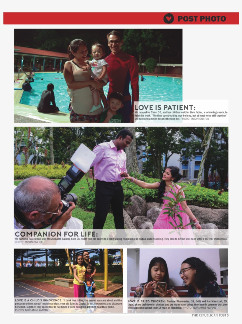 Z Post Photo Love Is And Her Children Wait For Their - Collage, transparent png #6076665