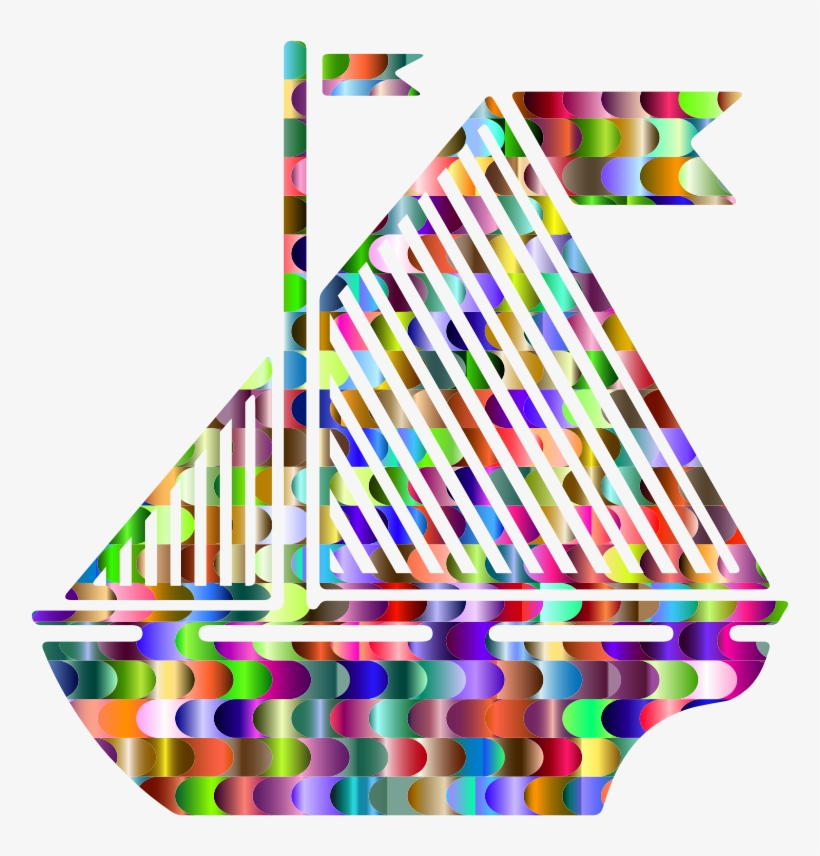 Medium Image - Sailboat, transparent png #6076875