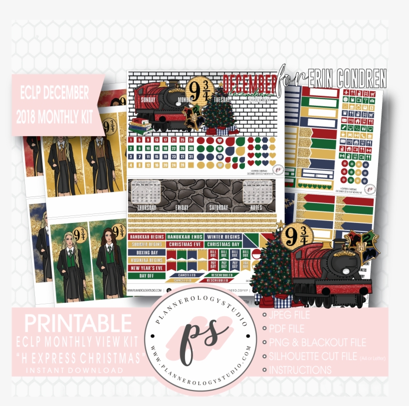 H Express Christmas Christmas December 2018 Monthly - Champagne, transparent png #6077595