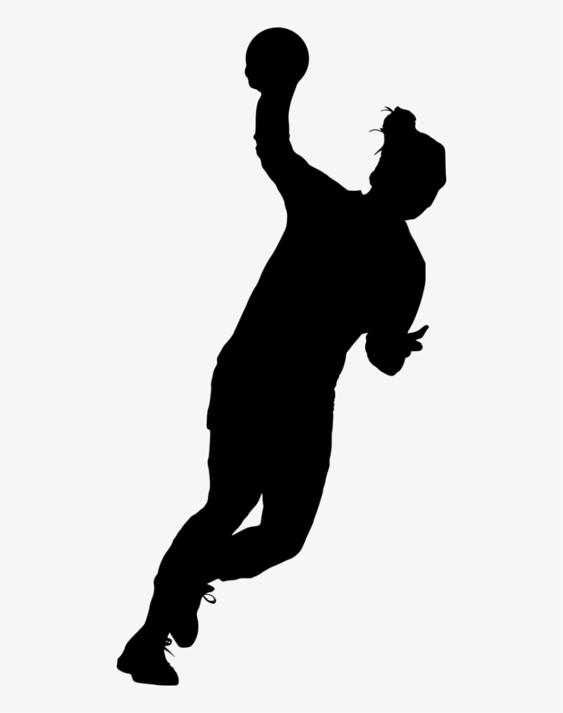 Free Png Sport Handball Silhouette Png Images Transparent - Siluete Handball, transparent png #6078003