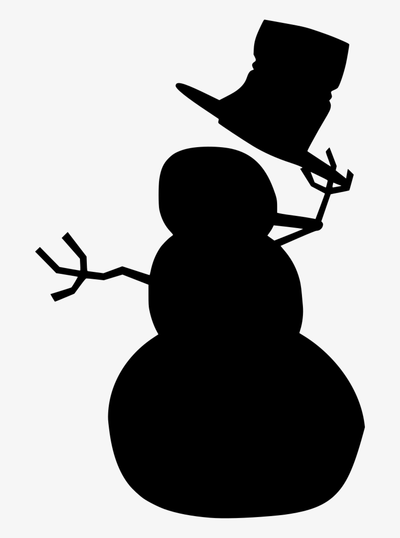 Download Png - Snowman Clip Art, transparent png #6078558