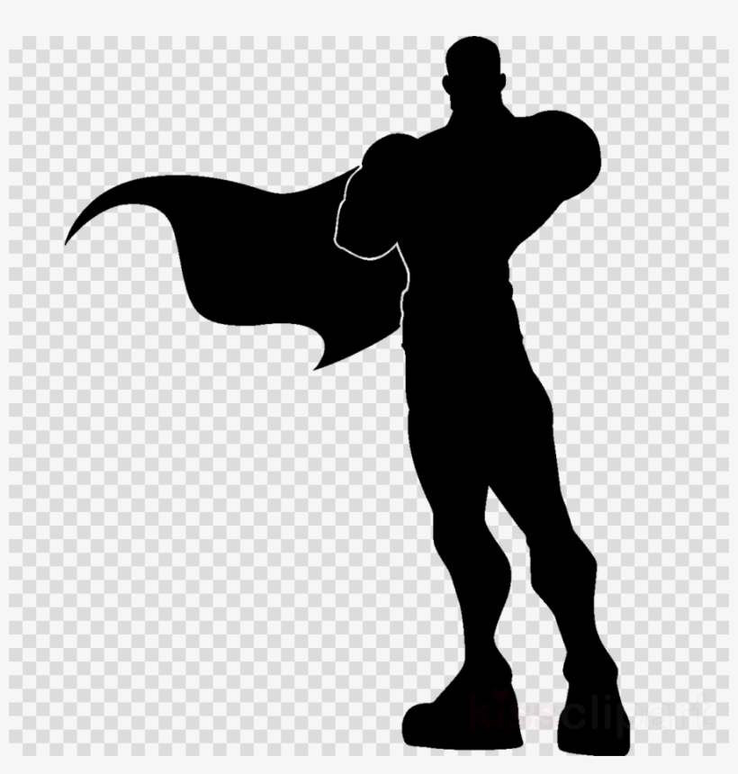 Superhero Silhouette Clipart Superman Iron Man Superhero, transparent png #6079017