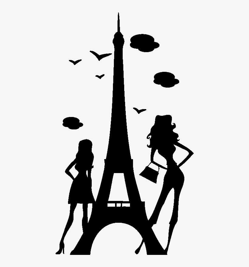 Sticker Paris Capitale De La Mode Ambiance Sticker - Sticker, transparent png #6079612