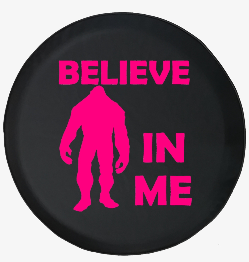 Bigfoot Sasquatch Believe In Me Yeti Squatch Hunting - Jeep, transparent png #6081437
