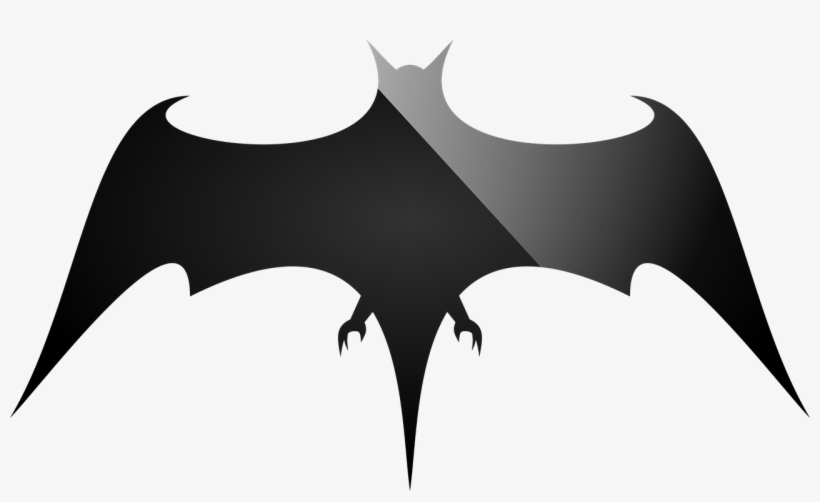 Bat Silhouette Halloween - Bat, transparent png #6081992