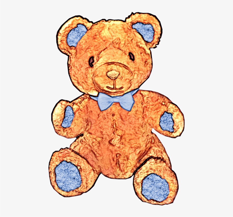 Vector Clip Art Online, Royalty Free Public Domain - Teddy Bear, transparent png #6082729