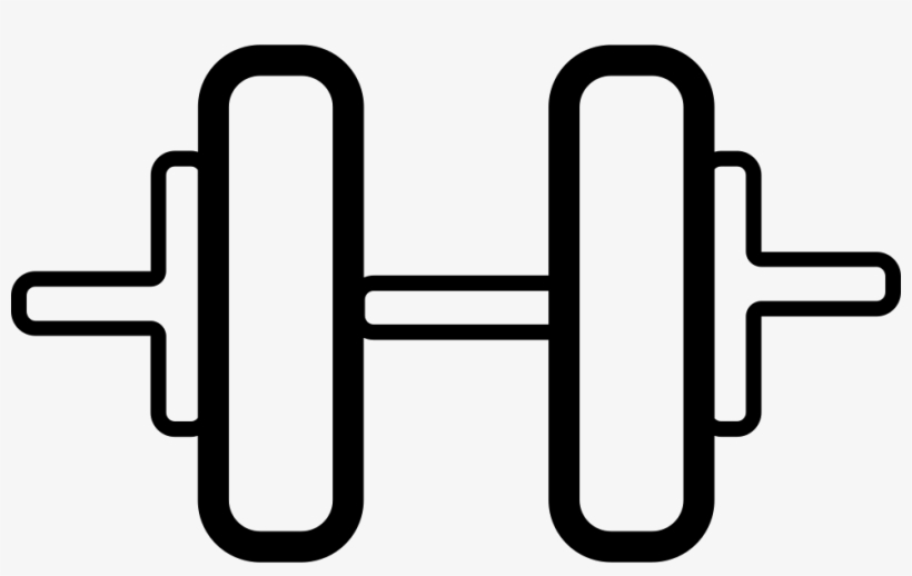 Png File Svg - Dumbbell, transparent png #6083275