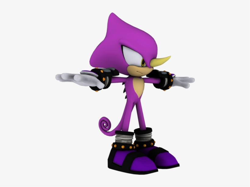 Download Zip Archive - Espio The Chameleon, transparent png #6084364