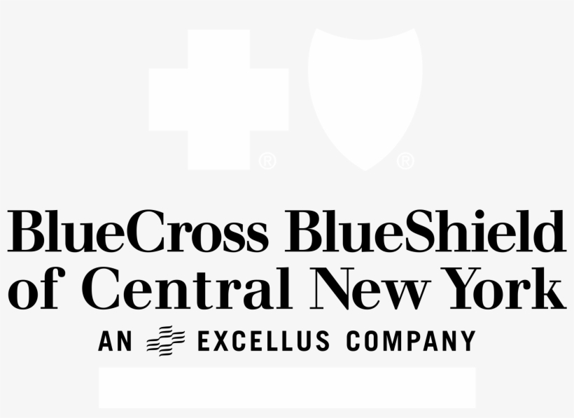 Bluecross Blueshield Of Central New York Logo Black - Blue Cross Blue Shield Nc Logo Png, transparent png #6086858
