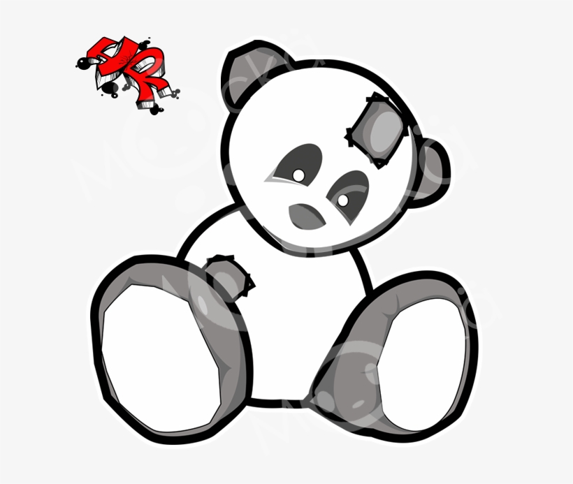 Mocka Panda Logo - Cartoon, transparent png #6086990