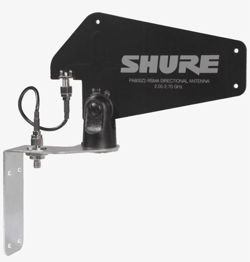 Shure Pa805z2-rsma Wireless Antenna - Shure Glx-d Advanced Pa805z2-rsma Passive Directional, transparent png #6088553
