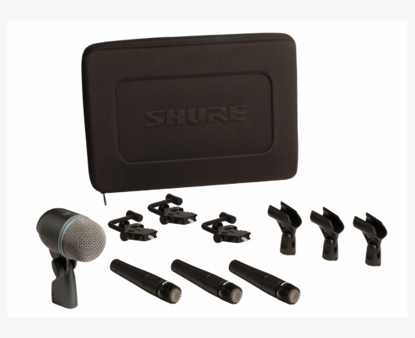 Shure Dmk57-52 Drum Microphone Kit, transparent png #6088605