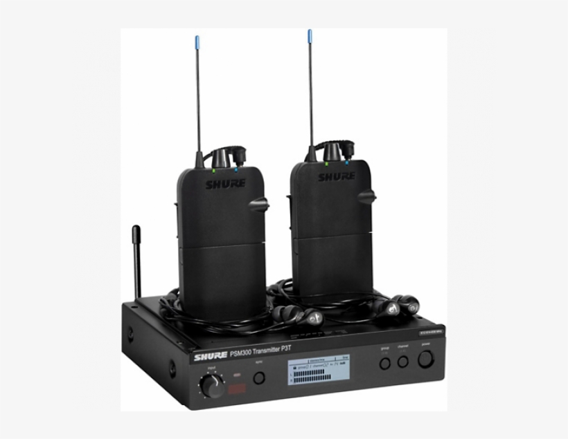 Shure Psm 300 Twin Pack Band G20,aed 4,077,united Arab - Shure Psm300 Twin Pack Wireless In Ear Monitor System, transparent png #6088655