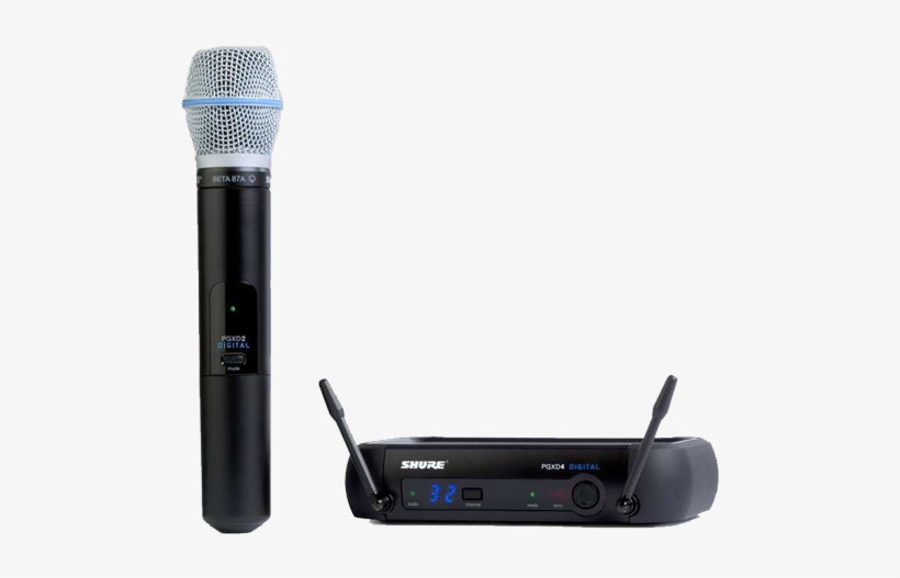 Shure Pgxd24 Beta87a Wireless Vocal System - Shure Pgxd24/sm58 Handheld Wireless Package, transparent png #6088928