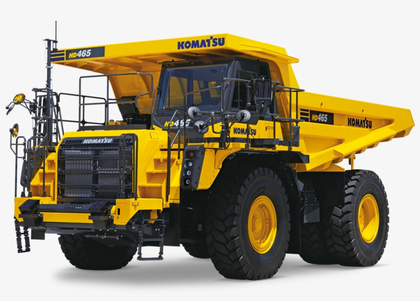 Mechanical Trucks - Komatsu Hd465 8, transparent png #6091930