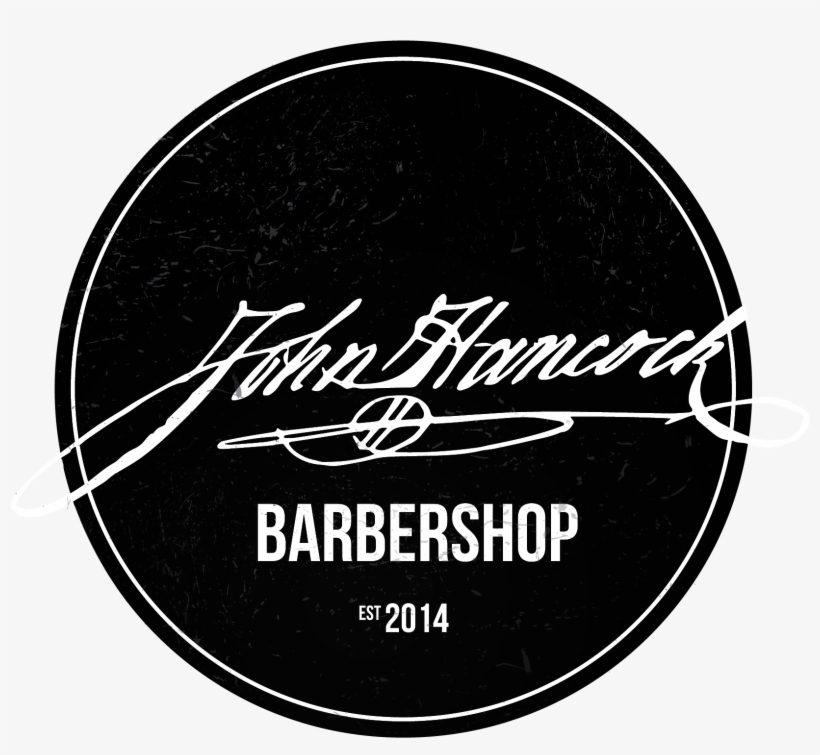 John Hancock Barbershop Logo - John Hancock Barbershop, transparent png #6092250