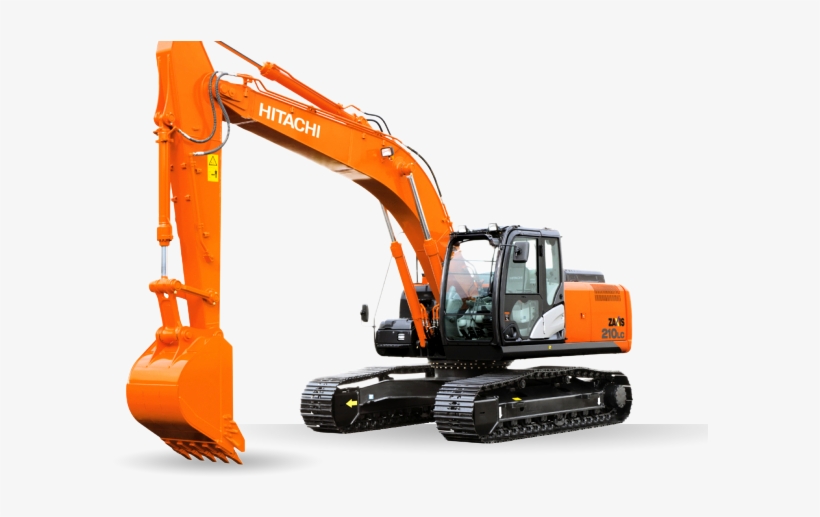 Hitachi Zx210lc-5 - Hitachi Png - Hitachi Heavy Machines Png, transparent png #6092553